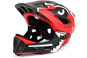 Lixada Casques de Vélo Enfants Casque Intégral Détachable Casque de Sécurité Sportive pour Vélo Skateboarding Roller Skating roulettes
