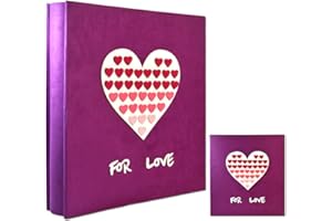 FAZHONGFA Kinderalbum für 10 x 15 600 Fotos, Stoffbezug, 63 Seiten, großes Album, Familienalbum, großes süßes Album, Jungen, Mädchen, Baby-Wachstums-Erinnerungsbuch