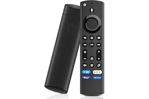 XTVTX Telecomando vocale di ricambio (4a Gen),Telecomando di ricambio con funzione vocale Adatto per Smart TV Stick 2a generazione e 3a generazione,Adatto per Smart TV Cube 1a generazione e 2a generazione