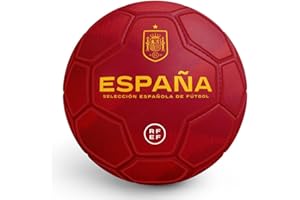 Superlicencias Balón Grande España | Balón de Reglamento Selección Española | RFEF Eurocopa | Regalo Original para Aficionados del Futbol | Cosas de fútbol para Niños | Producto Oficial