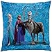 Produktbild Disney Frozen Kissen Die Eiskönigin Motiv Ice Blue Neu & Ovp Kuschelkissen Wendekissen Autokissen Schmusekissen Elsa Anna Olaf Sven Kristoff von Arendelle Kuschelweich