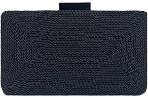 MODELISA - Bolso Clutch Cartera Mano Cadena De Hombro Fiesta Noche Boda Evento Mujer