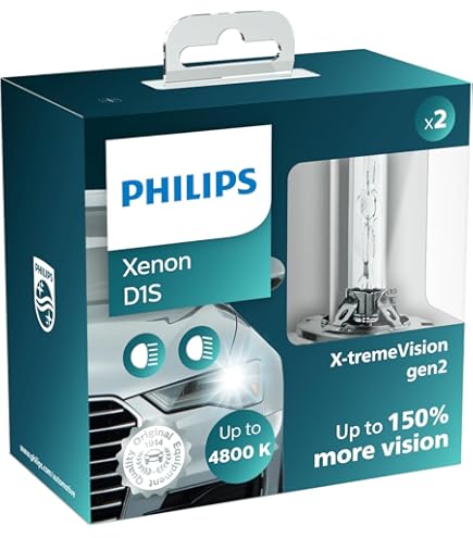 Lampadina Auto Philips Xenon D3S 35W - 42403C1 - 4400K, 3200 Lumen - Made In Germany - Foto 2