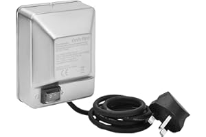 onlyfire BBQ Gas Grill Stainless Steel Rotisserie Electric Main Spit Motor, UK 3 Pins Plug