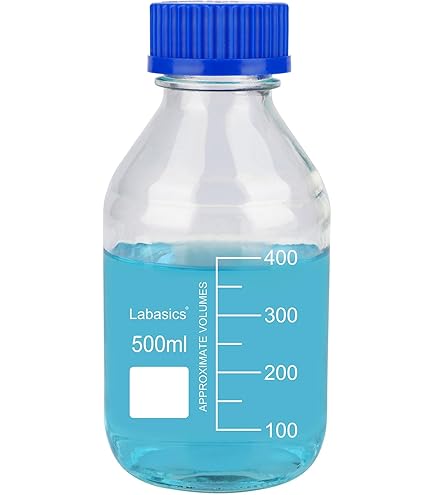 Bottiglie Di Vetro Con Tappo GL45 - 25ml To 1000ml, Per Laboratorio O Conservazione - Foto 12