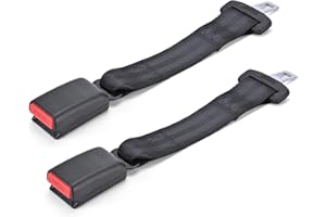 CUMILO 2-Pack Car Accessories Universal – 36 cm/14.17 in Universal Fit for Most Car Models – Easy to Install (Black)