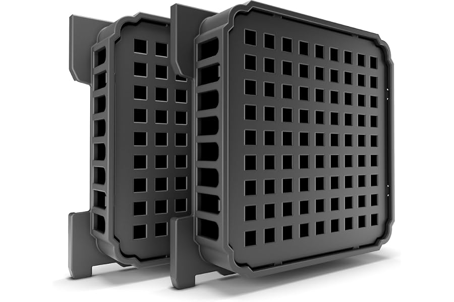 2 Filter für Liebherr Fresh Air Kühlschrank - Aktivkohlefilter ersetzt 7440021-00 [9096989, 988246001, 988246000, 9882429]