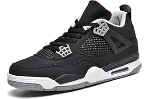 MANZOOR Herren Damen Basketballschuhe Mode Sport Air Retro Sneaker Studenten Anti-Rutsch Jungen Mädchen mit Luftpolster Sportschuhe