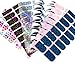 12 Sets Mix Fashion Design Trendy Nail Wrap Foils Stickers HOT SALE! Z249 UK