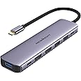 USB C to Dual HDMI Adapter, Newmight 7 in 1 USB C Docking Station Dual Monitor with 2 HDMI, 3 USB3.0, 100W PD, USB C 3.0 Ports, USB C HUB Compatible with Dell, HP, MacBook Pro Air, iPhone 15 Series