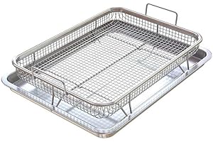 RHP Crisper Panier à gril en acier inoxydable pour frites, pépites et plus encore