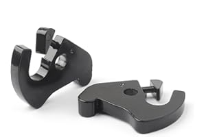 Areyourshop Rotary Latches Kit with locks for Harley Touring Softail Sportster sissy bar luggage rack