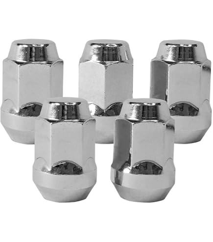 White Knight 1907HR-4 Radius Seat Lug Nut For Honda, Chrome, 4-Piece, Lug Nuts - Canada