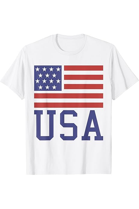 Patriotic Clothing Juebong Vintage American Flag Henley Shirts For