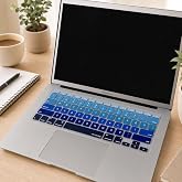 MacBook Klavye Koruyucu Silikon | US Klavyeyi T&uuml;rk&ccedil;e Q Baskıya D&ouml;n&uuml;şt&uuml;r&uuml;r | MacBook Air 13 in&ccedil; ve MacBook Pro 13&ndash;15 in&ccedil; (A136