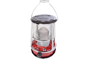 TOOLLAND A LAND OF POSSIBILITIES Toolland - Chauffage au pétrole puissant pour 18 heures de chaleur agréable - Jusqu'à 18 m² - Réservoir de 4,6 l - Avec mèche de rechange