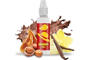 NINDO VAPE NINDO Aroma Cremoso 30ml MONKEY - Dolce Caramello con Nocciola e Vaniglia! | 100% Made in Italy
