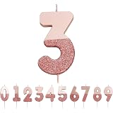 Talking Tables - Candele colorate per compleanni, feste in ufficio e baby shower, confezione da 8