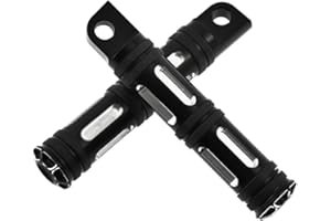 YHMTIVTU Repose-pieds de moto mâles pour Harley Sportster Softail Road King Street Electra Glide