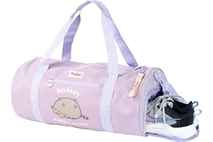 Grupo Erik Pusheen Gym Duffle Bag | Gym Bag Bag With Shoe Compartment