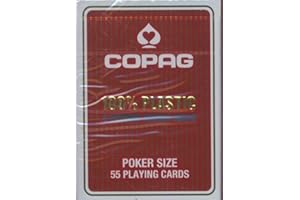 Copag - Jeu de Poker Jumbo Face 4 index - Poker