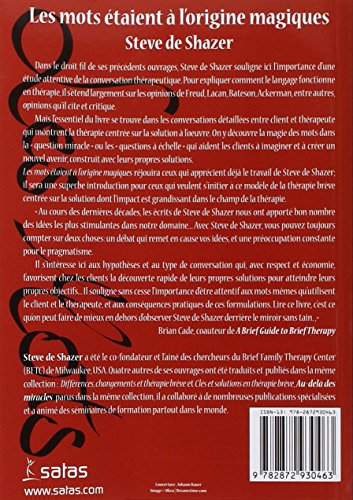 Les Mots Etaient à l'Origine Magiques