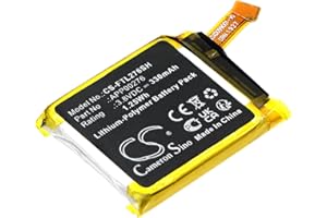 TCTK TECHTEK Batterie 330mAh Compatible avec [Fossil] Q Marshal Gen 4 remplace APP00276