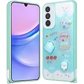 Elfia Samsung Galaxy S23 FE ile Uyumlu Darbe ve Kamera Lens Korumalı Kabartma Desenli Simli Silikon Kılıf, Cezv Yeşil