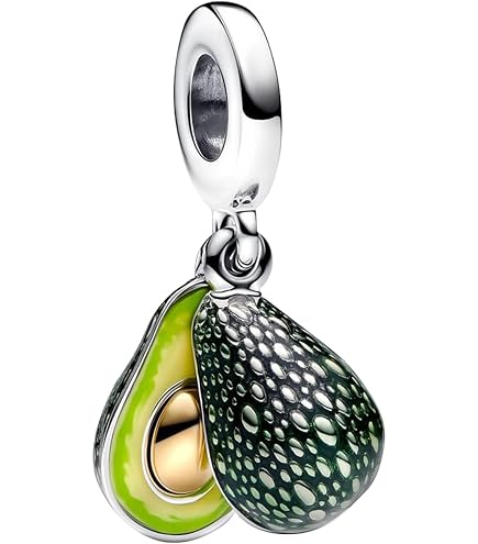 Materia Perla In Vetro Di Murano Con Fiori Nero/Viola E Zirconi - Ciondolo Per Bracciale In Argento 925, 13x7 Mm