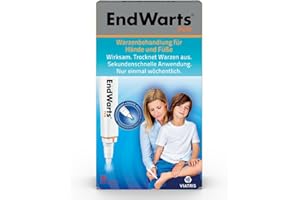 EndWarts PEN: Warzen behandeln, Warzenbehandlung mit Ameisensäure, zur Warzenbehandlung, Stift für ca. 30 Behandlungen
