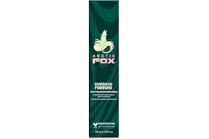 ARCTIC FOX 100% Vegan & Cruelty Free Vibrant Semi Permanent Hair Colour Dye - Emerald Fortune 165 ml e