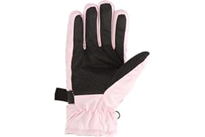 ALLENCE Gants de Ski pour Enfants, -40℃ l'hiver Gants Épais et Chauds pour Garçon Fille 4-12 Ans, Antidérapant Neige Gants Imperméable Coupe-Vent pour Patinage Snowboard Motoneige