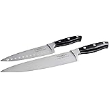 Probus cook's knife set, large & small premium kitchen knife, hand sharpened stainless steel universal knife for cutting and 