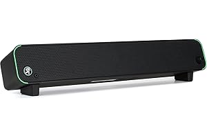 MACKIE CR Stealthbar - Barra de Sonido Bluetooth para Juegos y música de Escritorio/PC
