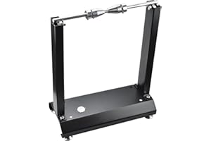 ZOOMTOOLS Equilibratrice portatile per ruote da bicicletta per motocicletta/strumenti per supporto per centratura, strumenti statici per rotazione del supporto per bilanciamento pneumatici per cerchioni con