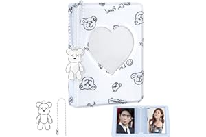 KECOOL Photocard Binder Kpop Album (White Bear)