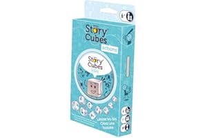 Zygomatic | Story Cubes: Acciones | Juego de Dados para Contar Historias | Creatividad | A Partir de 6 Años | A Partir de 1 Jugador | 10 Minutos por Partida | Multilenguaje (Incluye Español)
