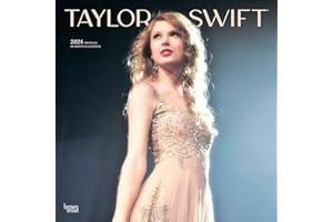 BROWNTROUT Danilo: Calendario 2024 Taylor Swift, 30x30 cm, Prodotto con Licenza Ufficiale, Taylor Swift Gadget