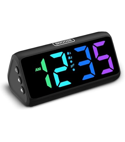ABOOFAN 1 St wekker room decor Kamerdecoratie Alarm instellen klok voor dagelijks gebruik digitale klok decoratieve stille bureau kinder nachtkastje retro-alarm mini