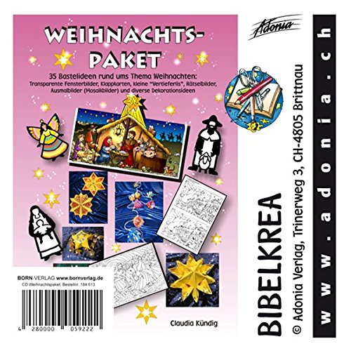 Preisvergleich Produktbild Weihnachtspaket / CDROM: 35 Bastelideen rund um Weihnachten