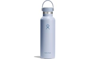 Hydro Flask Izolowana próżniowo butelka na wodę ze stali nierdzewnej ze szczelną zakrętką Flex oraz proszkową powłoką, Surf, 621ml (21oz)