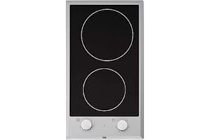 Beko HDCC 32200 X elektryczna płyta kuchenna/ceramika szklana/szerokość: 22,8 cm/rama ze stali nierdzewnej / 6 stopni gotowania