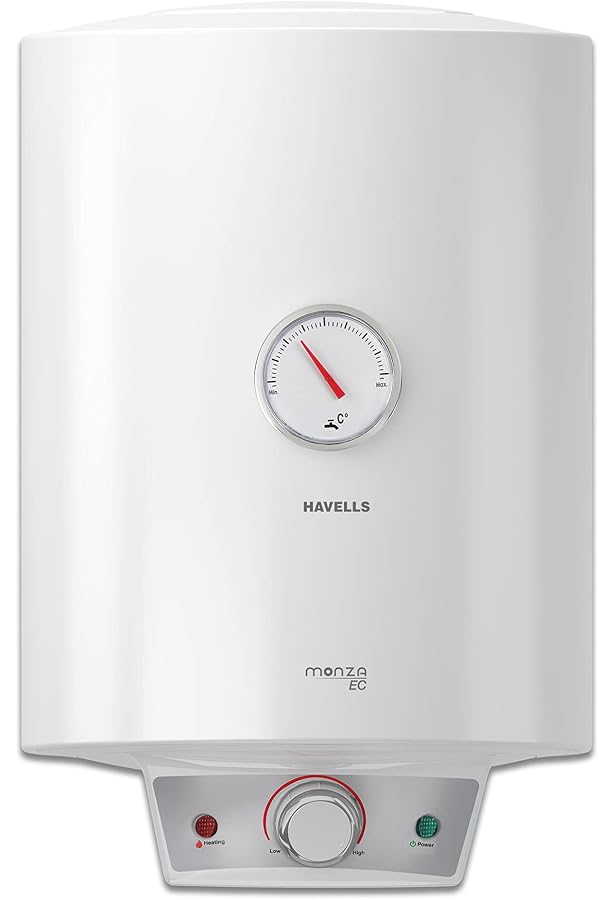 Buy Havells Monza DX 15 Litre Storage Water Heater (White) Online at Low  Prices in India - Amazon.in
