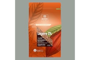 Lucgel Cacao in Polvere 100% Leggero Sgrassato Légère 1% Performante Barry - 750 gr -