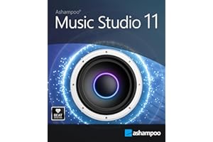 Ashampoo Music Studio 11 - Musikprogramm zum Aufnehmen, Bearbeiten und Konvertieren von Audio-Dateien | 1 Gerät | 1 Benutzer | PC Aktivierungscode per Email