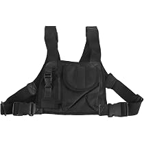 Harnais Radio Retevis HB02 - Poche Poitrine Pour Walkie-Talkie Avec Bandoulière Réglable - Idéal Pour Professionnels Et Outdoor