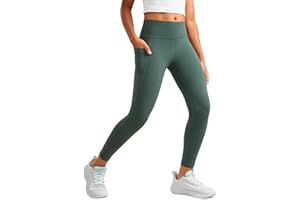 CRZ YOGA Filles Butterluxe Jambières avec Poches Athlétiques Taille Haute Salon Danse Yoga Pantalon