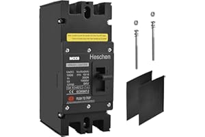 Heschen Wyłącznik DC MCCB, HSM3DC-320, 2-biegunowy, DC1000V 300A, wyłącznik fotowoltaiczny, do instalacji solarnych PV, moduły solarne, system sieciowy