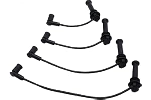 TAKPART 4x Zündkabel Zündungskabel Zündspule Zündleitungen Zündkabelsatz Set 30731424