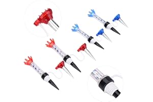 Tbest Tee Golf reutilisable, Tee Magnétique, 4Pcs Aimant Tee Flexible magnétique en plaique Tees Ensemble Outil d'entraînement Pratique Accessoire Replacement pour Le